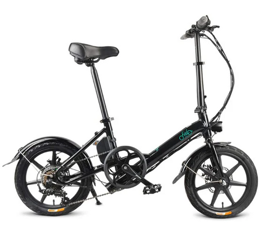 HIMO Z16 | Bicicletta elettrica | Ruote 16" | Motore 250W | 36V 10Ah | Batteria al Litio rimovibile | Ammortizzatore Posteriore IPX7 impermeabile